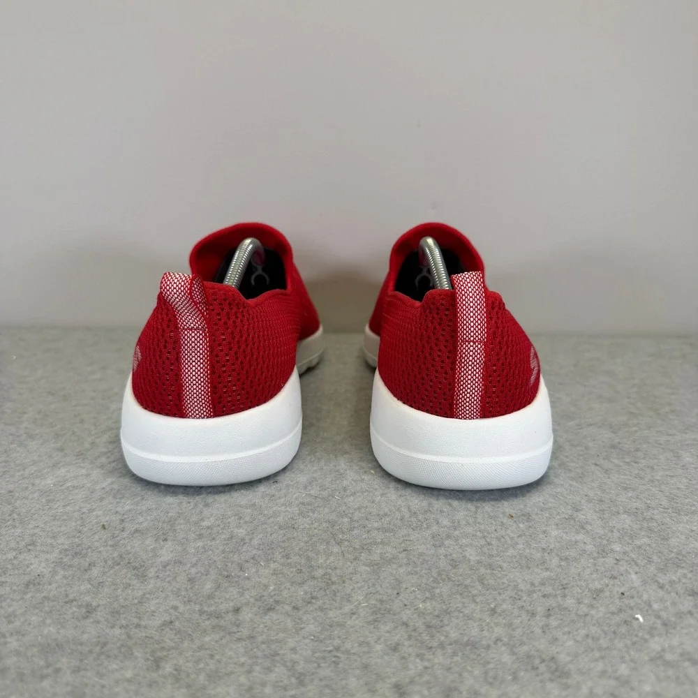 Skechers Go Walk Womens Shoes Size 9 Joy Red Mesh Slip On Walking Sneaker 15600W